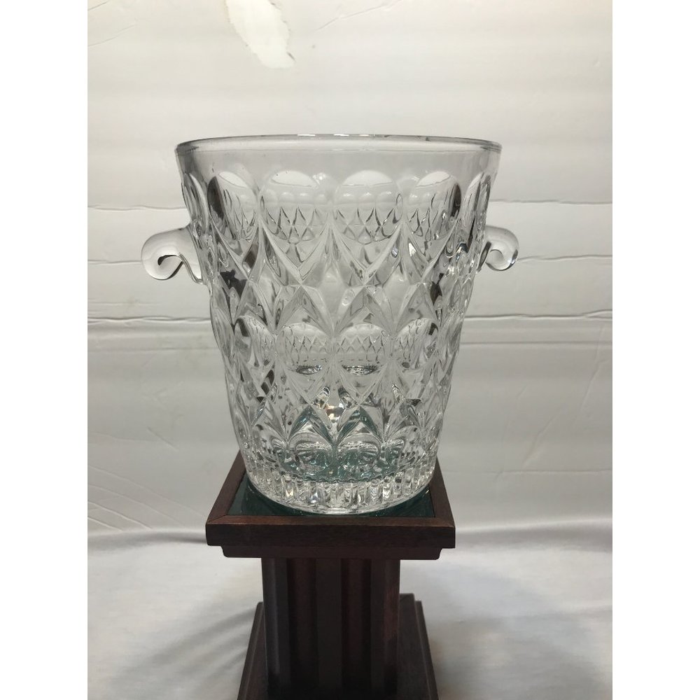 NWOT Wymesm crystal Marquis design ice bucket wine cooler.